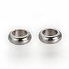 Tarnish Resistant 201 Stainless Steel Spacer Beads STAS-R071-32-2