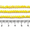 Opaque Glass Beads Strands EGLA-A035-P3mm-L04-4