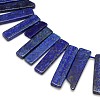 Natural Gemstone Lapis Lazuli Beads Strands G-L156-05-2
