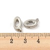 Platinum Plated Alloy Beads PALLOY-CJC0001-64P-Q-3