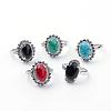 Synthetic Turquoise Rings G-S242-02-B-2