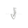 Brass Charms KK-C053-04S-V-1