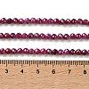 Natural Ruby Beads Strands G-K424-A01-4mm-5