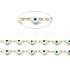 Handmade Enamel Link Chains STAS-I154-01G-01-1