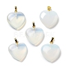 Synthetic Opalite Pendants G-G956-B16-G-1