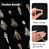 Fingerinspire 60Pcs 10 Styles Alloy Pendants FIND-FG0002-80-3