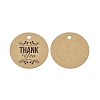 Thank You Theme Kraft Paper Jewelry Display Paper Price Tags CDIS-K004-01A-3