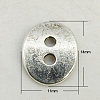 Tibetan Style Alloy Buttons X-TIBE-ZN48623-AS-FF-2