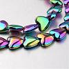 Electroplate Non-magnetic Synthetic Hematite Bead Strands G-F300-22D-02-1