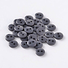 2-Hole Flat Round Resin Sewing Buttons for Costume Design BUTT-E119-28L-01-1