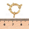 304 Stainless Steel Spring Ring Clasps STAS-L310-04G-3