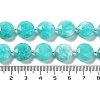 Natural White Jade Dyed Beads Strands G-NH0004-014-5