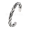 Retro 316 Surgical Stainless Steel Cuff Bangles BJEW-C142-14E-AS-4