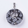 Natural & Synthetic Mixed Stone Pendants G-F546-A-4