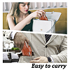 AHADEMAKER 4Pcs 4 Colors Imitation Leather Glasses Cases AJEW-GA0005-46-6