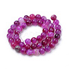 Natural Striped Agate/Banded Agate Beads Strands G-S259-04G-10mm-2