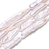 Natural Baroque Pearl Keshi Pearl Beads Strands PEAR-S010-30-03-2