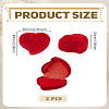 2Pcs Velvet Organizer Ring Boxes CON-LP0001-82-2
