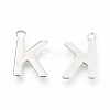 Non-Tarnish 201 Stainless Steel Charms X-STAS-C021-06P-K-2