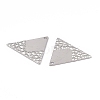 Non-Tarnish 304 Stainless Steel Pendants STAS-B031-18P-3