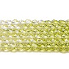 Transparent Gradient Color Glass Beads Strands GLAA-G101-2mm-13-3