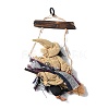 Halloween Flying Witch Cloth Hanging Decorations HJEW-K039-01A-2
