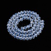 Glass Beads Strands EGLA-A044-J6mm-D06-3
