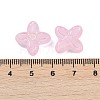 Frosted Transparent Acrylic Beads X1-OACR-P029-09B-01-4