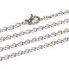 Tarnish Resistant 304 Stainless Steel Necklaces NJEW-D265-02P-2