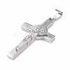 Tarnish Resistant 304 Stainless Steel Pendants X-STAS-N017-13P-2