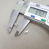 Non-Tarnish 316 Surgical Stainless Steel Chain Tabs X-STAS-L236-04C-4