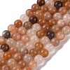 Natural Sunstone Beads Strands G-K310-C08-6mm-1