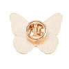 Butterfly Alloy Enamel Lapel Pin Backs JEWB-P057-04C-G-2