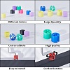 300pcs 15 Colors Blank Plastic Clothing Trouser Markers Colored Clothes Hanger Code Clip KY-CP0001-05-6