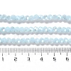 Electroplate Opaque Glass Beads Strands EGLA-A035-P4mm-A10-4