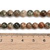 Natural Green Rutilated Quartz Beads Strands G-G475-A02-6mm-5