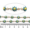 Ion Plating(IP) 304 Stainless Steel Handmade Beaded Chain CHS-K019-06G-03-2
