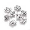 Tibetan Style Alloy Pendants TIBEP-E099-AS-1