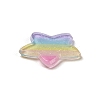 Rainbow Color Style Acrylic Plastic Cabochons X-OACR-R269-05B-2