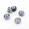 Rondelle Handmade Porcelain Large Hole European Beads OPDL-M009-06-1