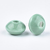 Handmade Porcelain Beads X-PORC-Q173-15x10mm-21-2