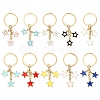 Star Alloy Enamel Keychain KEYC-YW00144-01-2