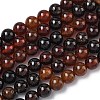 Natural Africa Orange Garnet Beads Strands G-K365-F01-6mm-2
