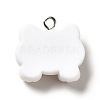 Opaque Resin Pendants X-RESI-G056-01D-2