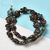 Synthetic Turquoise Dyed Beads Strands G-P507-05I-2