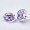 Handmade Lampwork European Beads LAMP-S193-004H-2