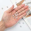 Iron Rhinestone Spacer Beads X-RB-A008-8MM-S-6