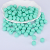 Round Silicone Focal Beads SI-JX0046A-38-1