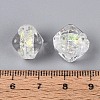Handmade Foil Glass Beads Strands FOIL-N033-01E-4