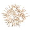 Opaque Acrylic Imitation Coral Beads Strands SACR-P033-01A-5